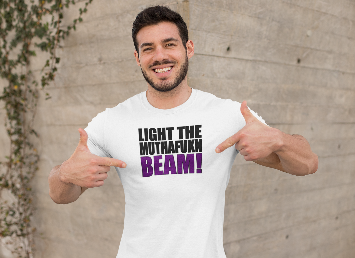 LIGHT THE MUTHAFUKN BEAM TEE