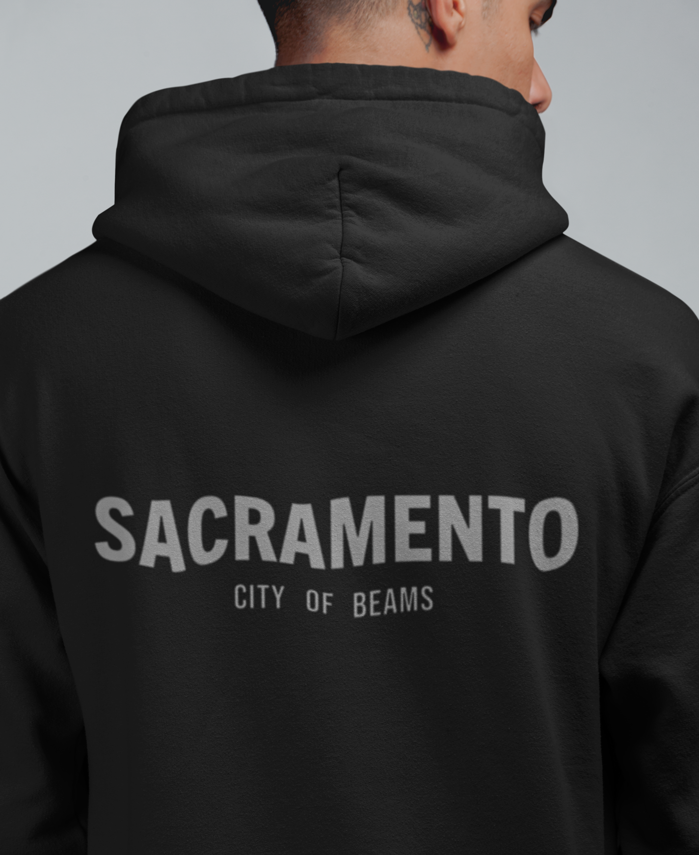 LIMITED EDITION CITY OF BEAMS REFLECTIVE HEAVYWEIGHT HOODIE